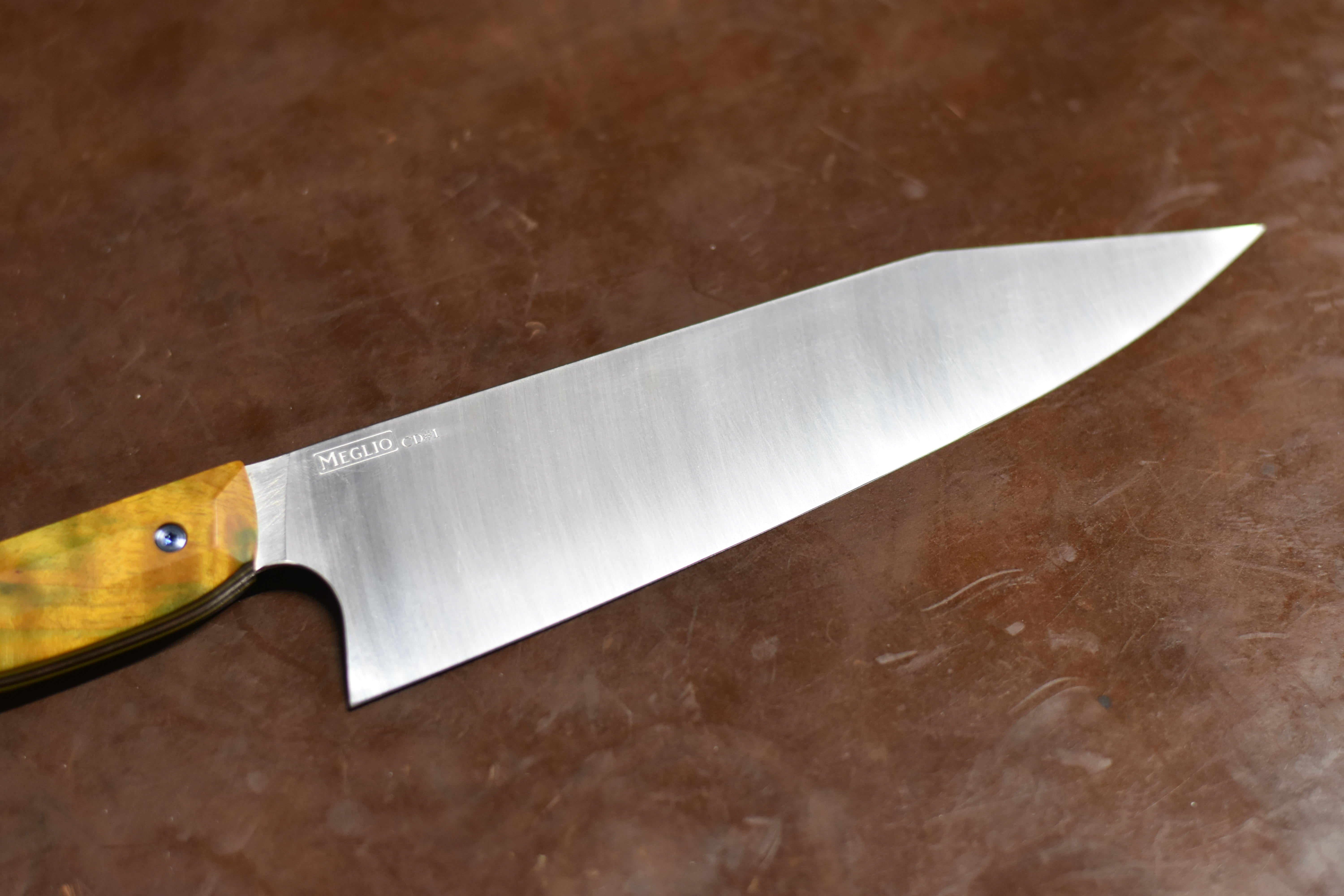 Meglio Semi-Custom 8 inch Kiritsuke cd#1 - Birch