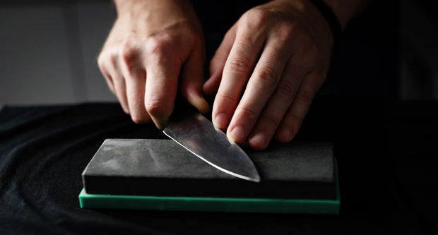 <p>Send in your blade for a professional sharpening.</p>