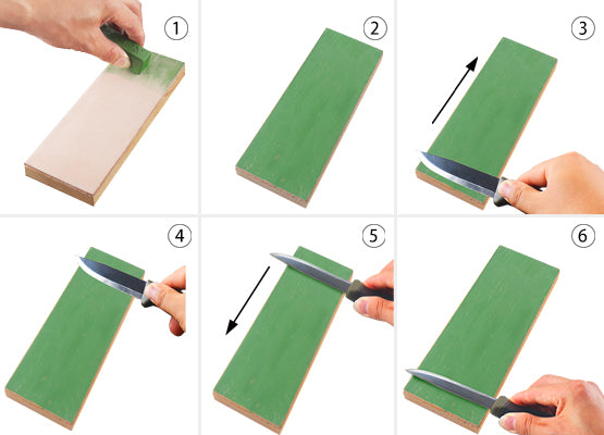 Leather Honing Strop with Compound 8