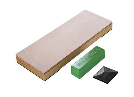 Sharpal Leather Honing Strop with Compound 8" x 3"