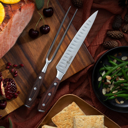 Avanta Pakkawood Knife Block Set - 10 Piece by Messermeister