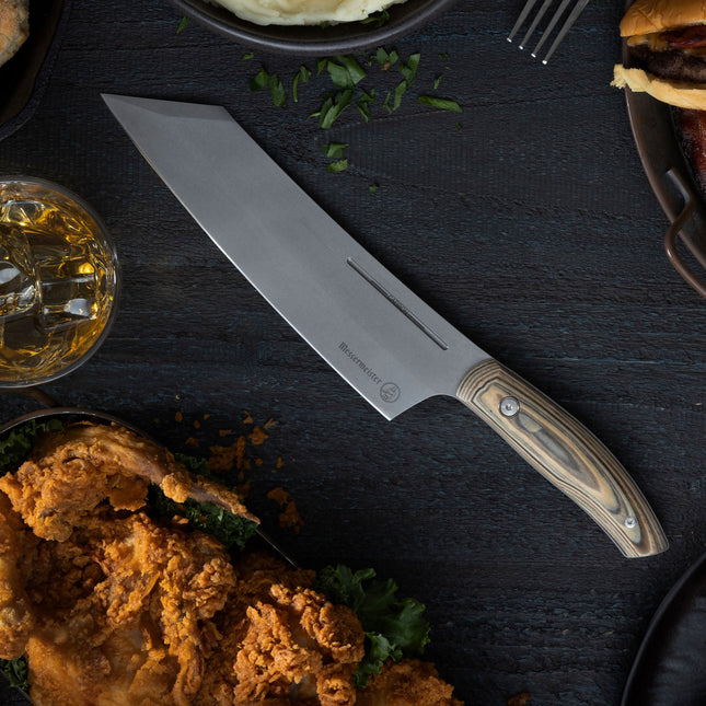 Carbon Bunka Chef's Knife - 8" by Messermeister