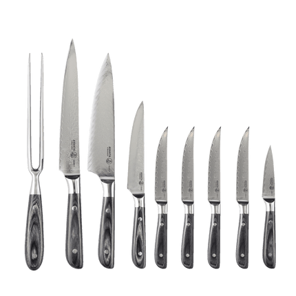 Avanta Damascus Block Set - 10 Piece by Messermeister