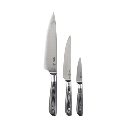 Avanta Damascus Starter Set - 3 Piece by Messermeister
