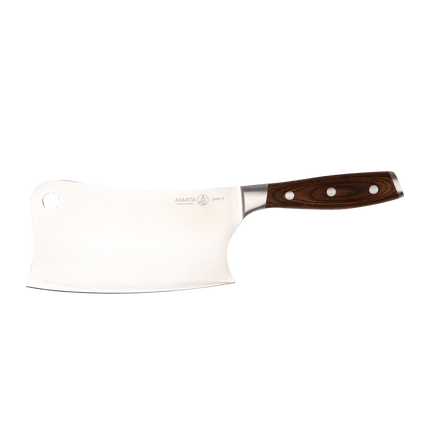 Avanta Pakkawood Heavy Cleaver - 7" by Messermeister