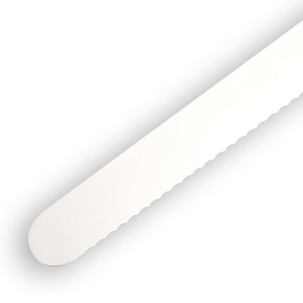 Avanta Pakkawood Scalloped Slicer - 10" by Messermeister