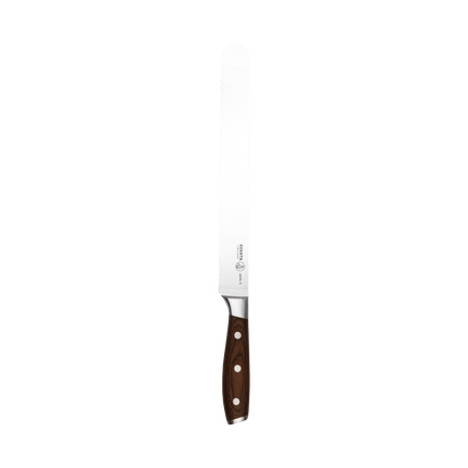 Avanta Pakkawood Scalloped Slicer - 10" by Messermeister