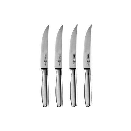 Avanta Stainless Fine Edge Steak Knife Set - 4 Piece by Messermeister