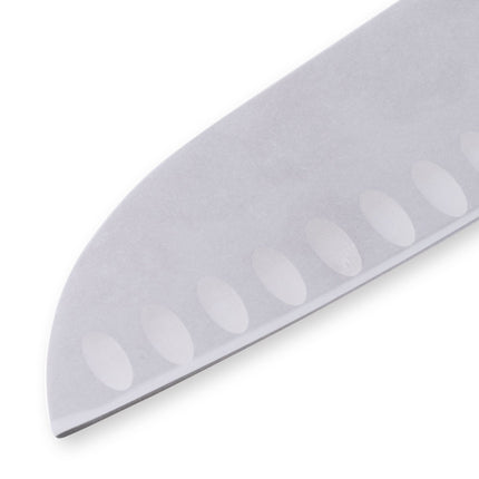 Custom Blue Kullens Santoku Knife - 7"