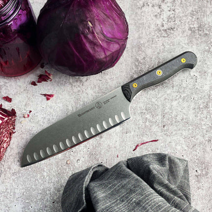 Custom Kullens Santoku Knife - 7"