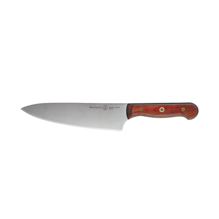 Custom Red Chef's Knife - 8"