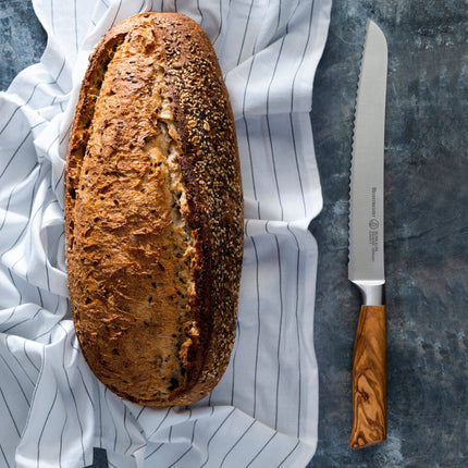 Oliva Elite Scalloped Bread Knife - 9" by Messermeister