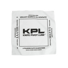 Razor Sharp AZ KPL Selvyt MF white microfiber polishing cloth for knives and precision tools with black text branding