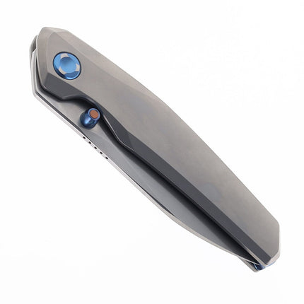 Poikilo Blade VK-Zen S1 Pearlescent Stonewashed Titanium by Poikilo Blades