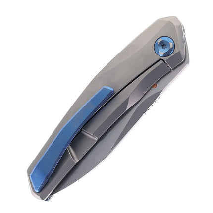 Poikilo Blade VK-Zen S1 Pearlescent Stonewashed Titanium by Poikilo Blades