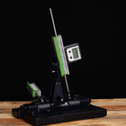 Razor Sharp AZ 60 Series low angle and small knife sharpening kit with digital angle gauge on a wooden surface