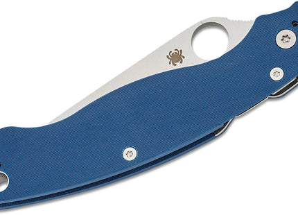 Spyderco Knives Military 2 Blue CPM-SPY27 Folding Knife by Spyderco