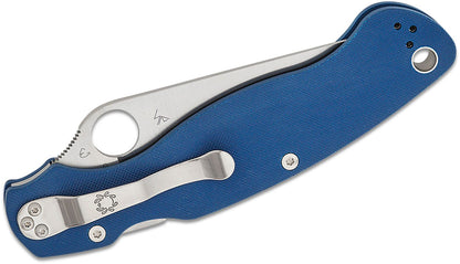 Spyderco Military 2 Blue CPM-SPY27 Knife | Premium Blade