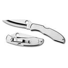 ENDURA 4--STAINLESS STEEL/PLAIN EDGE by Spyderco