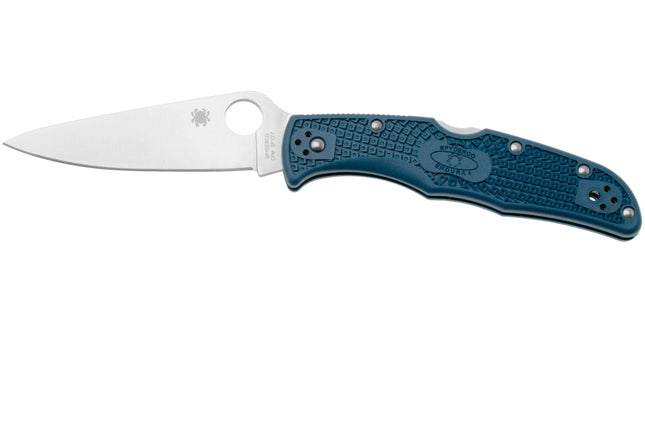 Endura® 4 Lightweight Blue Wharncliffe K390 by Spyderco