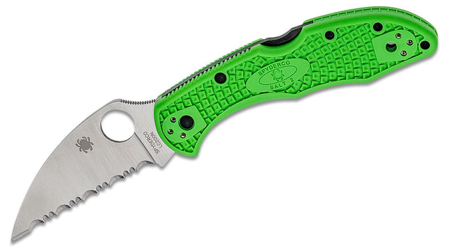 Salt® 2 Green LC200N Wharncliffe by Spyderco