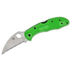 SALT 2--LIGHTWEIGHT GREEN HANDLE/WHARNCLIFFE BLADE/LC200N/SPYDEREDGE by Spyderco