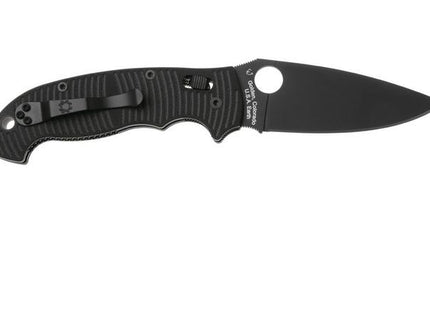 Spyderco Manix 2 XL Salt Black DLC CPM MagnaCut