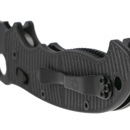 Spyderco Manix 2 XL Salt Black DLC CPM MagnaCut by Spyderco