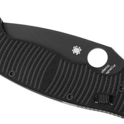 Spyderco Manix 2 XL Salt Black DLC CPM MagnaCut by Spyderco