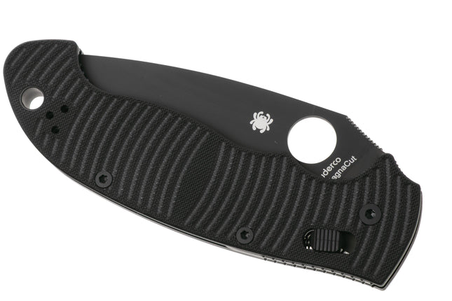 Spyderco Manix 2 XL Salt Black DLC CPM MagnaCut
