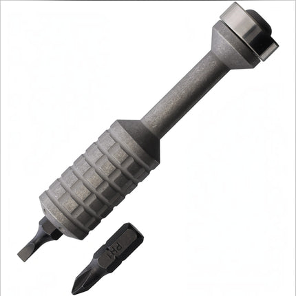 Ketuo Titanium Screwdriver KETM083 with knurled handle and interchangeable bits