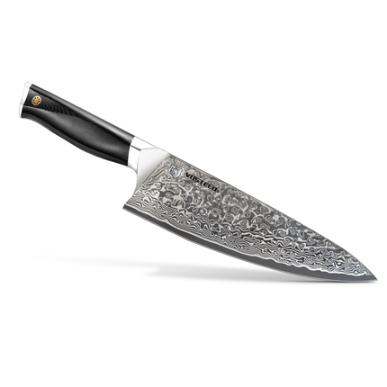 Vosteed Stallion Damascus Chef's Knife 8" by Vosteed