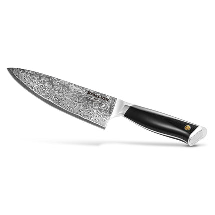 Vosteed Stallion Damascus Chef's Knife 8" by Vosteed