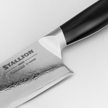 Vosteed Stallion Damascus Chef's Knife 8" by Vosteed