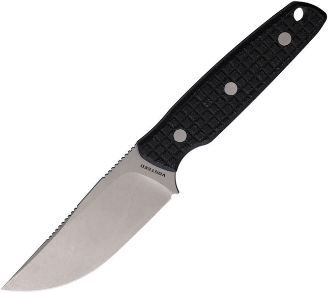 Vosteed EDC Fixed Blade Knife - 3.99’’ Nitro-V Blade with Sheath by Vosteed