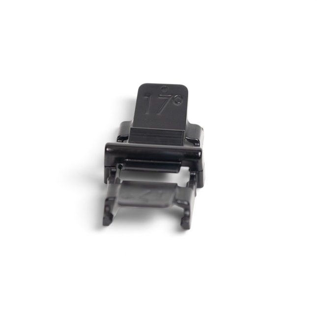 Razor Sharp AZ 17-degree precision knife guide for Venture series sharpeners in black plastic