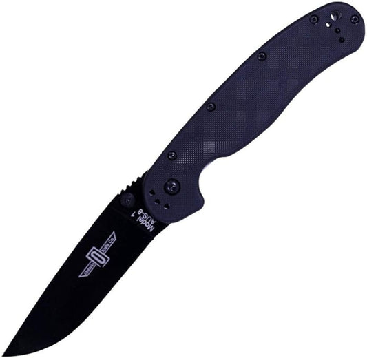 Ontario Rat 1 Black Knife | Durable & Tactical Design