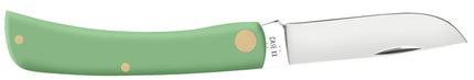 Case XX Mint Green Smooth Synthetic Sod Buster Jr Folding Knife CA63834 by Case®