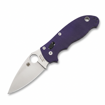 Spyderco Manix 2 Folding Knife – CPM S110V Steel, Dark Blue G-10