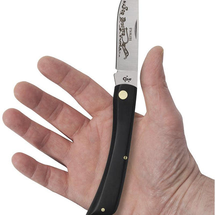 Case Sodbuster Folding Pocket Knife - Full Length Skinner Blade With Curved Ergonomic Handle by Case®