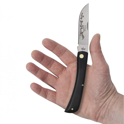 Case Sodbuster Folding Pocket Knife - Full Length Skinner Blade With Curved Ergonomic Handle by Case®