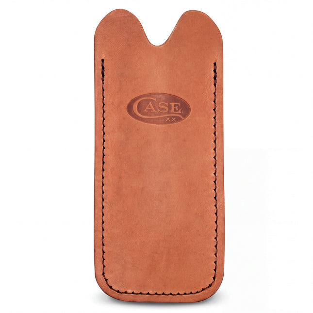 Case® Genuine Brown Leather Knife Slip – Case XX Logo, Made in USA