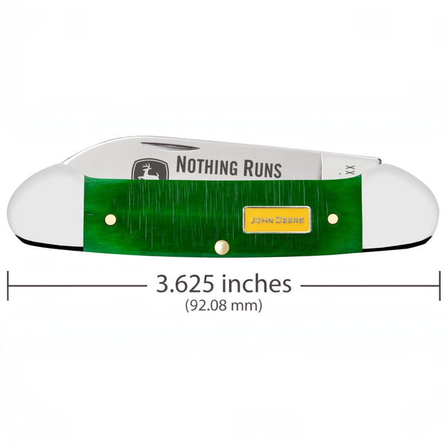 Case® | John Deere Sawcut Jig Green Bone Canoe by Case®