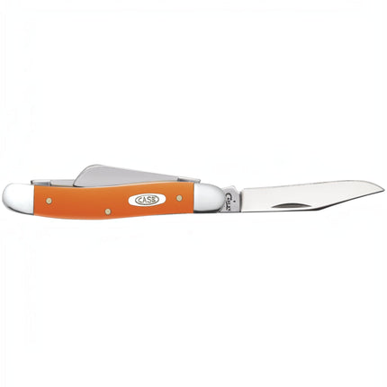 Case® | Smooth Orange Synthetic Medium Stockman Knife by caseknives