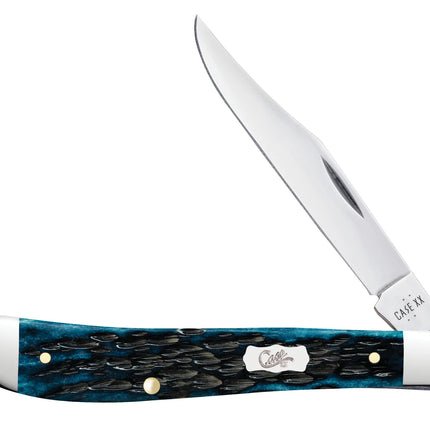 Case XX Slimline Trapper Pocket Knife (Mediterranean Blue Bone, CA51865) by Case®