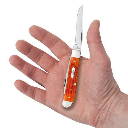 Case® | Crandall Jigged Tequila Sunrise Bone Mini Trapper by caseknives