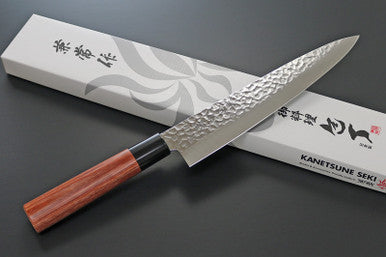 KC957 Gyutou High Carbon 210mm Chef Knife With Wood Handle From Kanetsune Seki Japan by Kanetsune