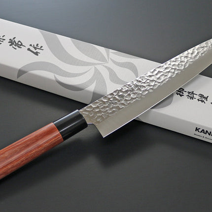 KC957 Gyutou High Carbon 210mm Chef Knife With Wood Handle From Kanetsune Seki Japan by Kanetsune