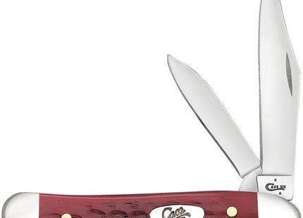 Case 781 Peanut Folding Pocket Knife with Red Pocket Worn Handles "Old Red" by Case®