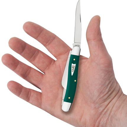 Case CA64535 - Smooth Spruce Green Synthetic Medium Stockman